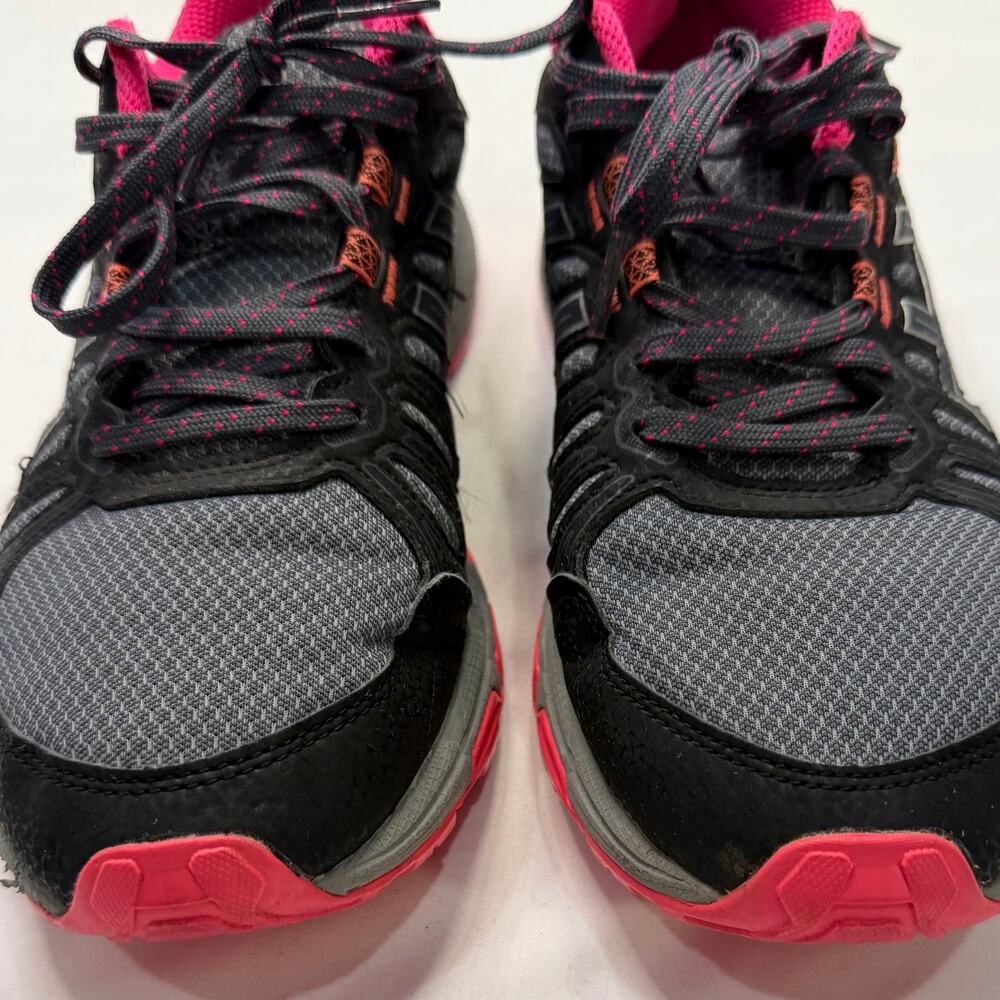 ASICS GEL Venture 7 Trail Running Shoes Women’s 9 Black Pink Hiking Sneakers - Picture 5 of 11